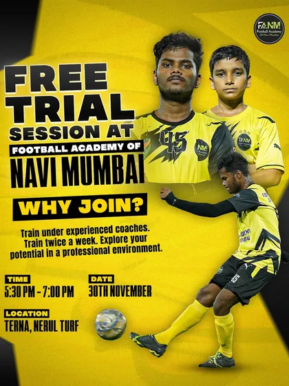 Your football journey starts here. We invite you to experience our professional training environment with a free trial session at our Terna, Nerul Turf location. Come see the FANM difference for yourself.
