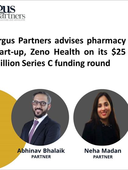 We advised health-tech startup Zeno Health on its $25 million Series C funding round led by STIC Investments. This transaction demonstrates our ability to guide growth-stage companies in securing capital for market expansion and technological enhancement.