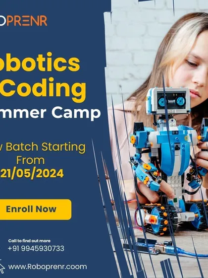 A new batch for our Robotics & Coding Summer Camp is starting soon. Enroll now to secure your spot for a summer of innovation.