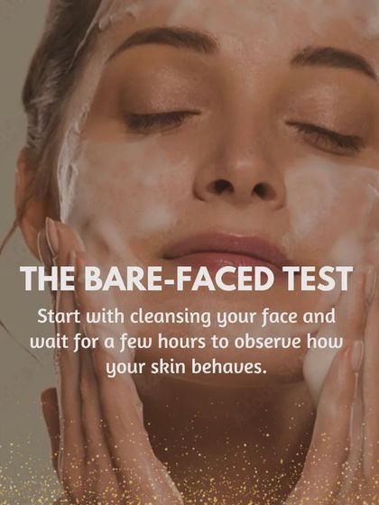 Want to know your skin type? Try the bare-faced test. Cleanse your face and wait a few hours to observe how it behaves. This is the first step to understanding its needs.