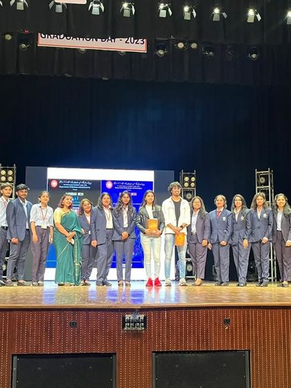 On the judging panel for a dance competition at BNMIT. I love inspiring young students to pursue their passion for dance and fitness.