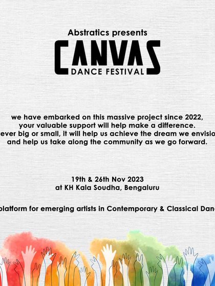 Abstratics - Dance Productions & Events Canvas & Chota Canvas: A Platform for Artists photo 9