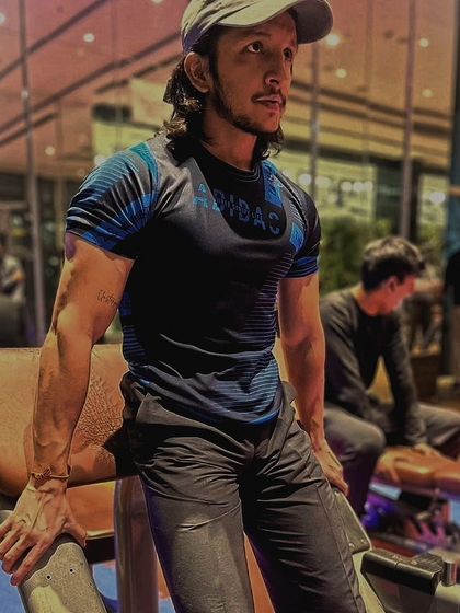 A throwback picture. It's always good to look back and see how far you've come.