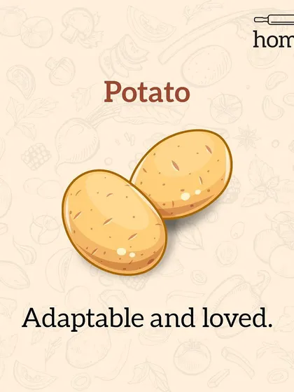 Potato is the most popular one in the group. It's adaptable, loved by everyone, and fits in everywhere. Be like the potato.