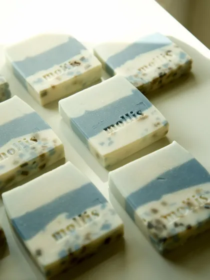 Each bar is a unique work of art, perfect for elevating your daily self-care ritual.