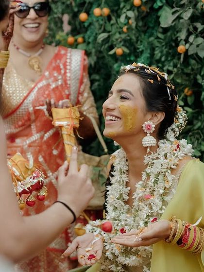 The Mogra Collective - Bespoke Event Design & Production Joyful Haldi & Mehendi Ceremonies photo 3