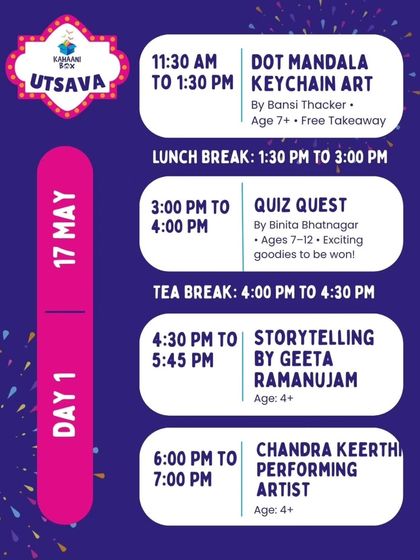 Kahaani Box Kids Library - Kids' Literary Events & Workshops Our Reading Tribe: Festivals & Special Events photo 22