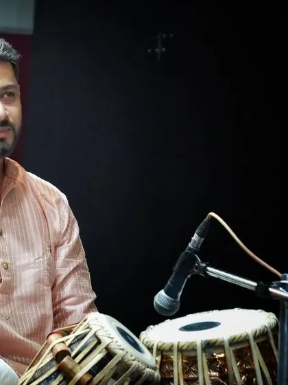 A candid click from a concert, capturing the joy of performance.