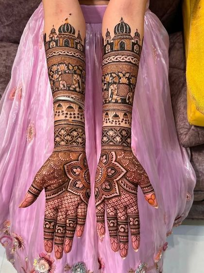 Vijay Singh - Bridal Mehndi Traditional Rajasthani & Jaipuri Motifs photo 48