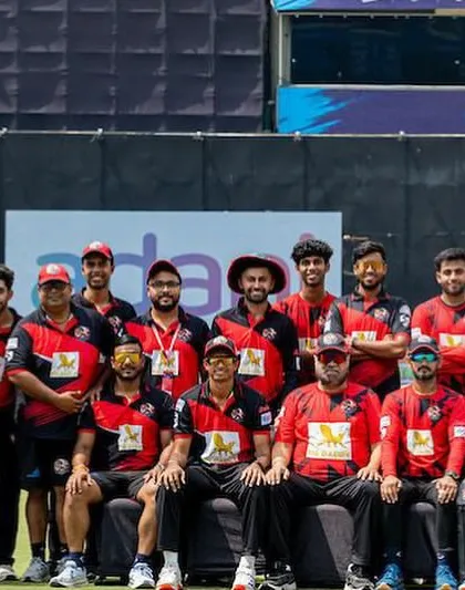 The team photo after topping the table and making it to the qualifier. Immensely proud of the journey this season.
