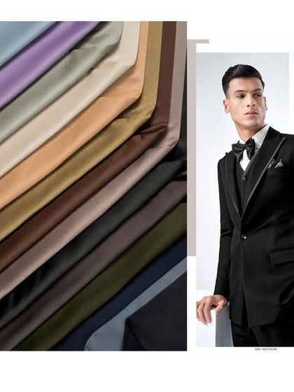A glimpse into our extensive fabric collection for suits and trousers. We offer a wide spectrum of colors and textures to create a tuxedo or suit that is uniquely yours.
