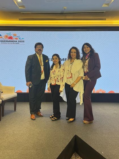 Day 1 at the CDSI Delhi conference, where I spoke on the facial anatomy related to thread vectors and how to optimize hair removal laser treatments. These events are a wonderful opportunity to share knowledge and catch up with my fraternity.