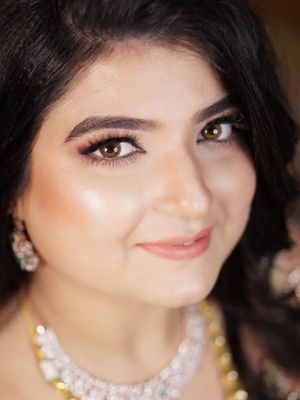 This collection of images captures more beautiful moments and angles from my engagement and cocktail makeup sessions, showcasing a range of soft and glamorous styles.