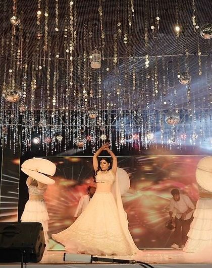 A duplicate of image 18, this view shows the scale of the production and how even a solo performer can command a large stage.