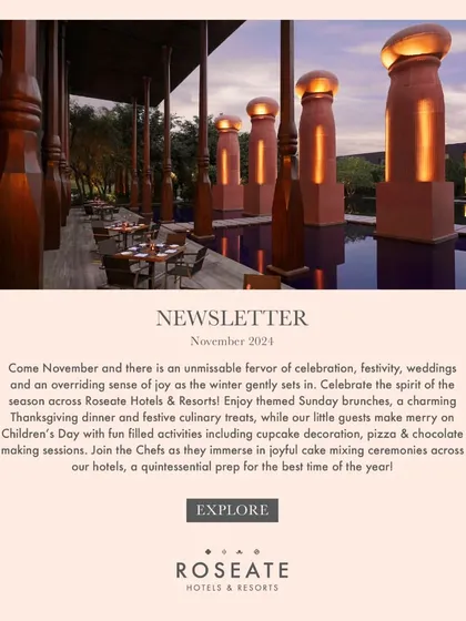 In our November newsletter, we share the festive spirit of the season. You can read about our Sunday brunches, Thanksgiving dinners, and joyful cake mixing ceremonies.