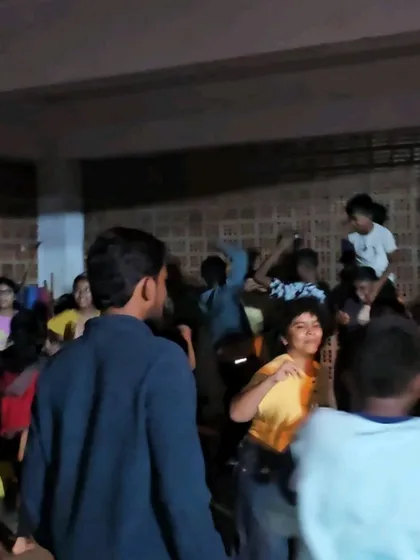 Everyone joins in the dancing. These are the moments that build lasting friendships.
