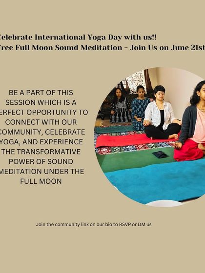 Kalariyogi Shriram - Sound Bath & Meditation Sessions Group Sound Bath Experiences photo 35