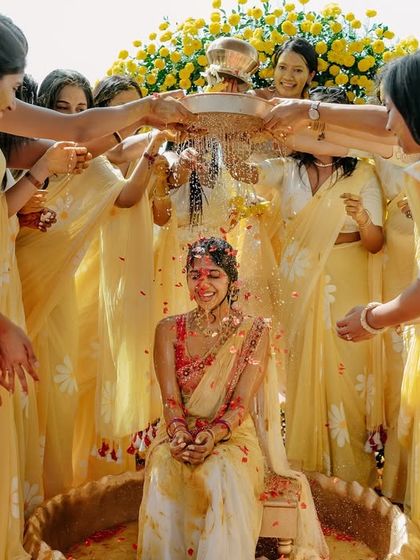 Vcreate Capture - Wedding Photography Haldi Ceremonies: Vibrant & Joyful Moments photo 4