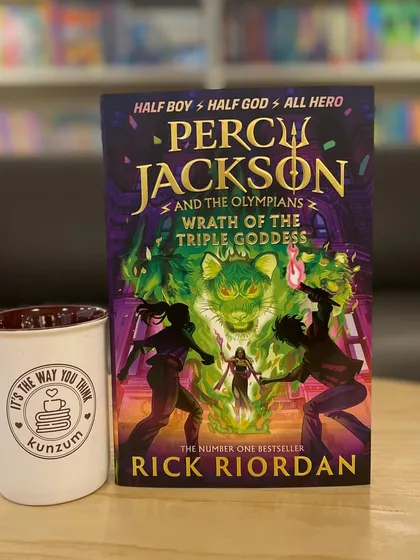 Percy Jackson’s latest adventure, ‘The Wrath of the Triple Goddess,’ is here. Grab your copy and join the demigod on his newest quest.