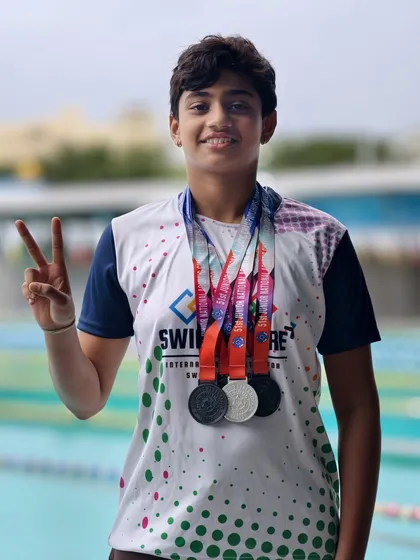 A historic moment for our academy. We are incredibly proud of Nishada Mitra for bringing home our very first National medals from the Junior National Championship. This is a testament to her hard work and our commitment to creating champions.