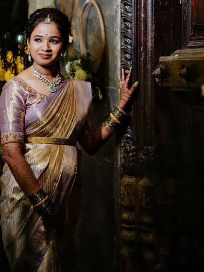 Vidya Naveen - Bridal & Event Makeup & Styling Engagement & Reception Glam photo 18