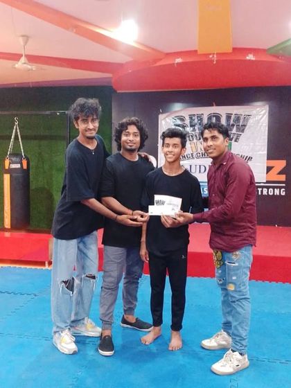 Presenting a certificate of selection to one of our students for the 'Show Your Move India Dance Championship'. It's a proud moment for the entire BDDC team.