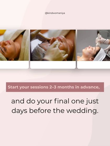 Bridal prep tip: Start your sessions 2-3 months in advance. This allows your skin time to improve with each session, with a final facial just days before the wedding for the ultimate radiant finish.