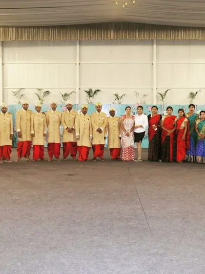 This is my dedicated team, the backbone of A S Group Caterers. Our uniformed male and female staff are trained to provide professional, respectful, and efficient service at every event.