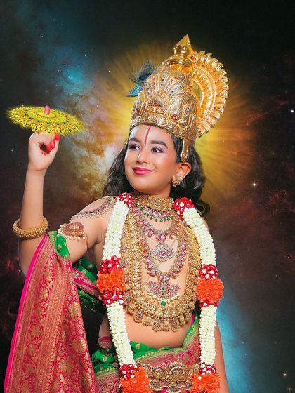 Vidya Naveen - Bridal & Event Makeup & Styling Kids' Divine & Traditional Photoshoots photo 15