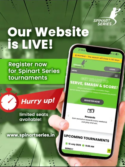 Our website is live. You can now register for tournaments, check schedules, and track your stats all in one place. Seats are limited, so hurry up.