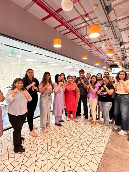 A workshop for the female employees of the world's largest shipping line in their Mumbai office. We bring our training directly to your workplace, making it convenient for teams to participate.