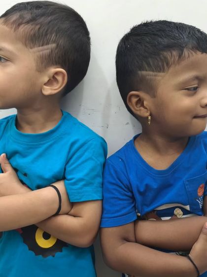 Sharp Haircuts for Men & Kids photo 8