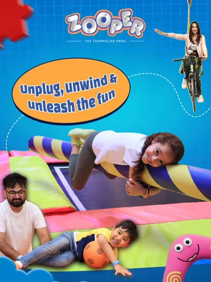 Unplug, unwind, and unleash the fun. This collage shows the variety of adventures waiting, from the rolling log to the thrilling sky-high bicycle.
