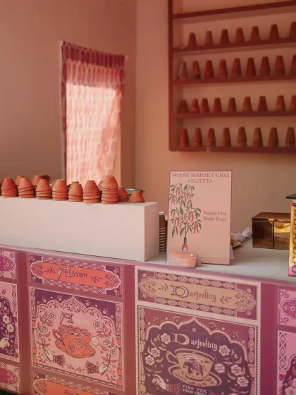 A bespoke "Chai" stall, offering different regional teas in traditional clay cups. It's these thoughtful, culturally relevant details that elevate the guest experience.