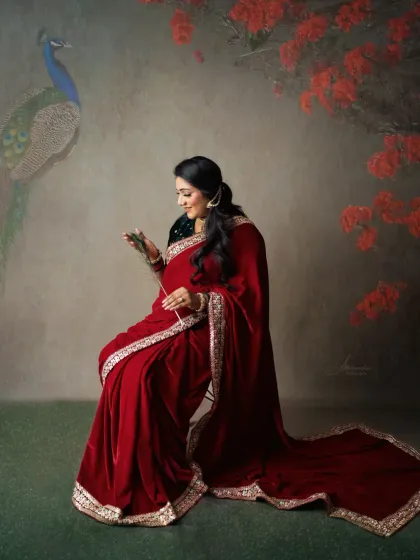 Abhinandan Photography - Maternity Photography Timeless Saree Portraits photo 43