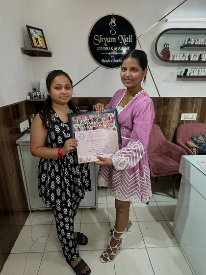Certification day is the best day! So happy for my student who finished her basic to advance course and is ready to start her career.