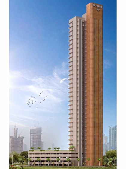 A render of a residential building that exemplifies modern urban living. The design focuses on clean lines and a distinctive façade, providing a sanctuary of comfort and style in the heart of the city.