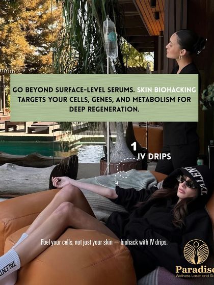 Part of skin biohacking involves fueling your cells, not just your skin. IV Drips deliver vitamins and antioxidants directly into your bloodstream for deep regeneration and a powerful wellness boost.