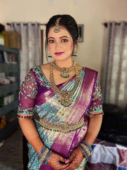 Makeovers by Mahalakshmi - Bridal & Wedding Makeup Timeless Muhurtham Looks photo 31