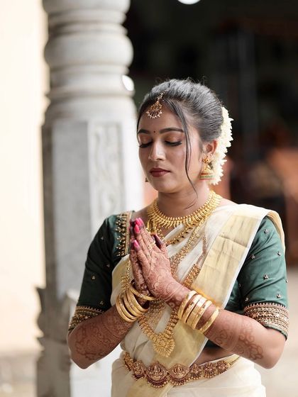 Makeover by Pragna Gangadhar - Bridal Makeup & Hair Styling Classic South Indian Bridal Looks photo 82