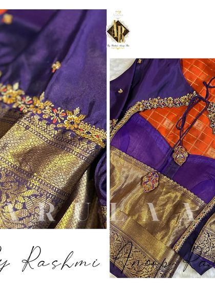 Arulaa by Rashmi Anoop Rao - Custom Bridal & Occasion Wear for Women Bridal Blouse Masterpieces photo 15