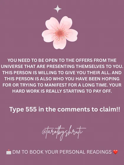 A message from someone who has a crush on you. This reading reveals if they feel an immediate connection, are open to offers from the universe, or are hurting on the inside.