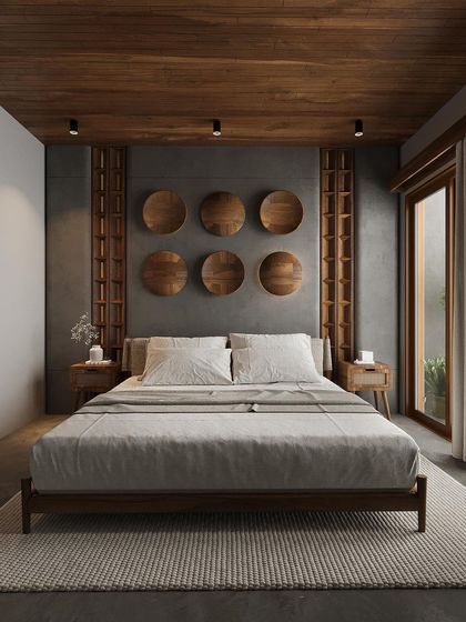 Akashraj V R - Residential Interior Design Serene Bedroom Retreats photo 13