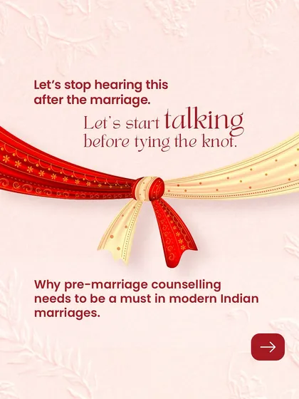 Many issues that surface after the wedding could have been discussed before. Pre marital counseling is a proactive step, like wedding planning for your relationship, to ensure you and your partner start your life together on a foundation of clarity and alignment.