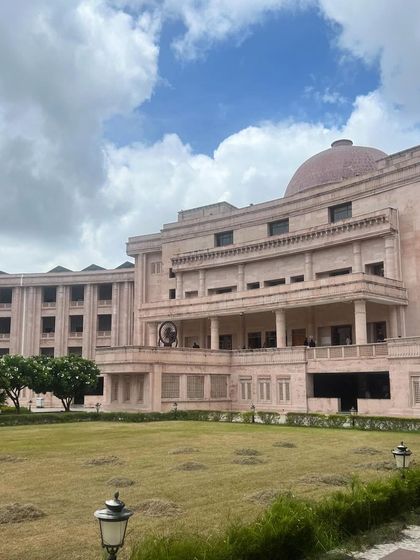 The magnificent architecture of the Allahabad High Court's Lucknow bench. Work trips to Lucknow are always special, allowing me to connect with my roots while managing cases through a mix of physical and virtual hearings.