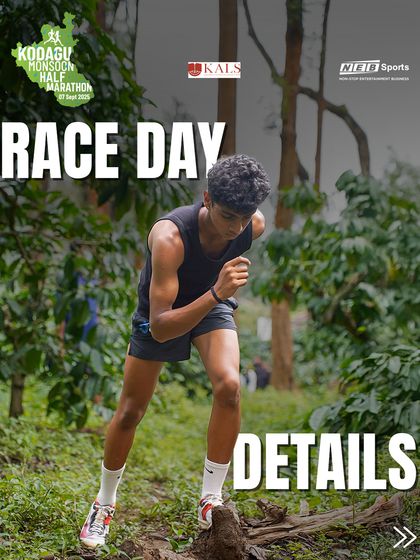 All the race day details you need. From reporting time to start time, we make sure you're ready for a smooth start.