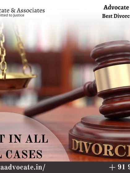 I am an expert in all legal cases related to divorce law. The gavel resting on a "DIVORCE LAW" book signifies my deep knowledge and experience in this specific legal field.