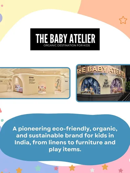Featuring The Baby Atelier, a pioneering eco-friendly and organic brand offering everything from linens to furniture for kids.