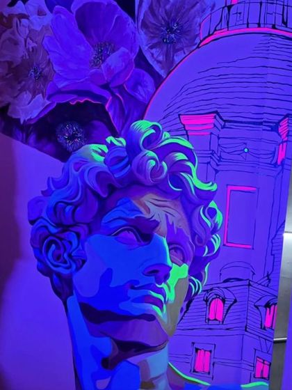 Shagufta - Mural and Wall Art Painting From Nature Scenes to Neon Dreams photo 12