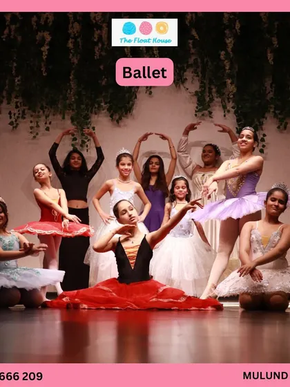 Grace and elegance on display during a ballet class. We are proud to host the Indian Academy of Russian Ballet, providing a professional space for dancers to hone their craft.